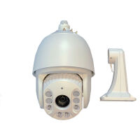 CCTV camera with LTE transmission, rear view