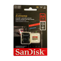 64GB SanDisk Extreme MicroSDXC 170MBs + Adpater