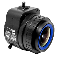 Theia ML610M wide angle lens variable focal length up to 12MP