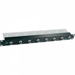 Mounting frame for up to 8 IP coaxial converters VHW-HW 19 rack VHW-1U