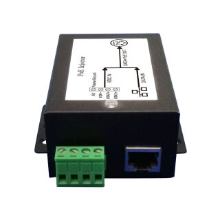 Dimensions POE-MOP-12 1-channel injector for mobile applications